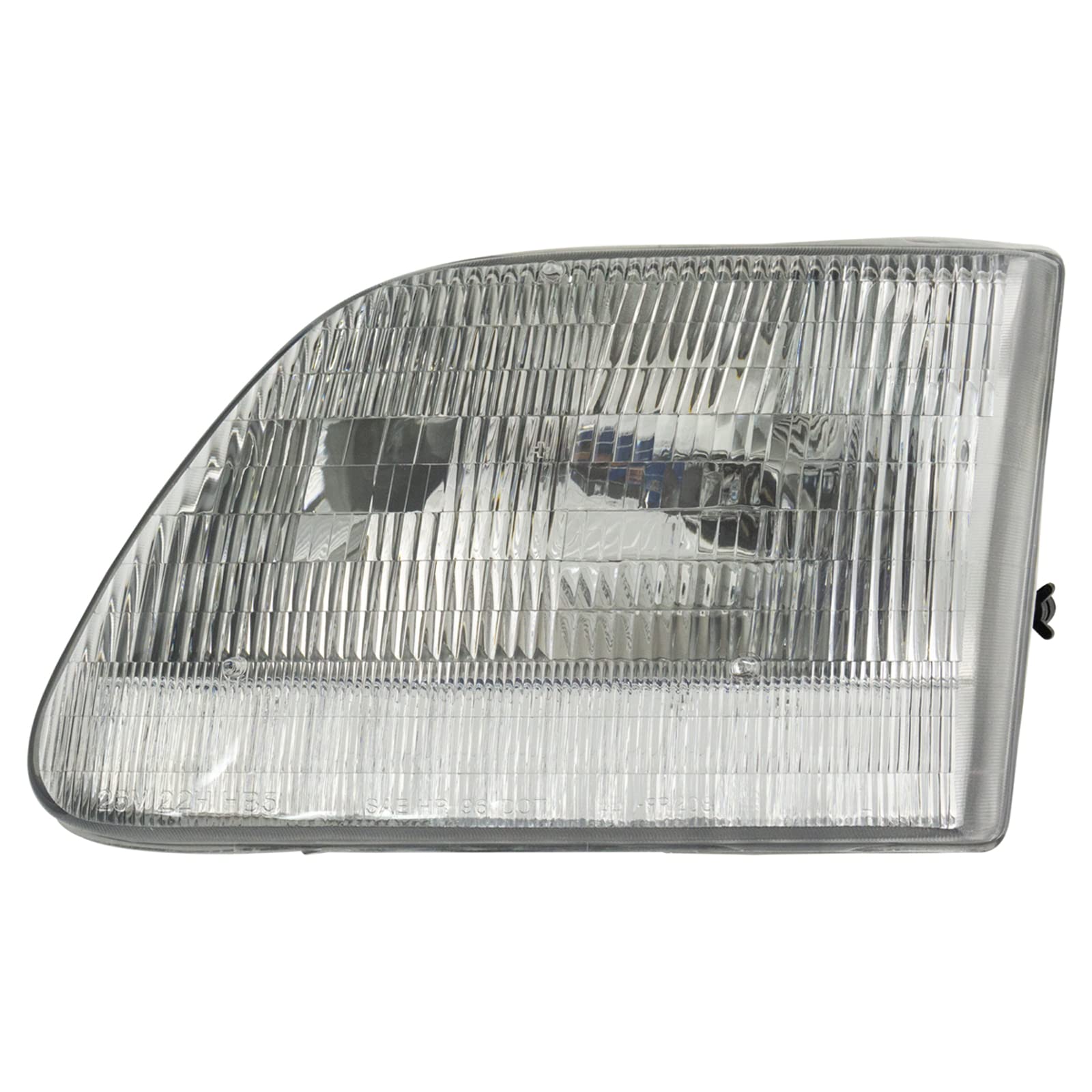 TRQ Driver Side Headlight Assembly Compatible with 1997-2002 Ford Expedition 1997-2003 F150 1997-1999 F250 2004 F150 Heritage Truck FO2502139