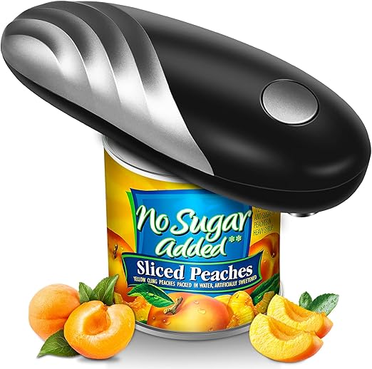 Electric Can Opener, FoodSafe Battery Operated Can Opener