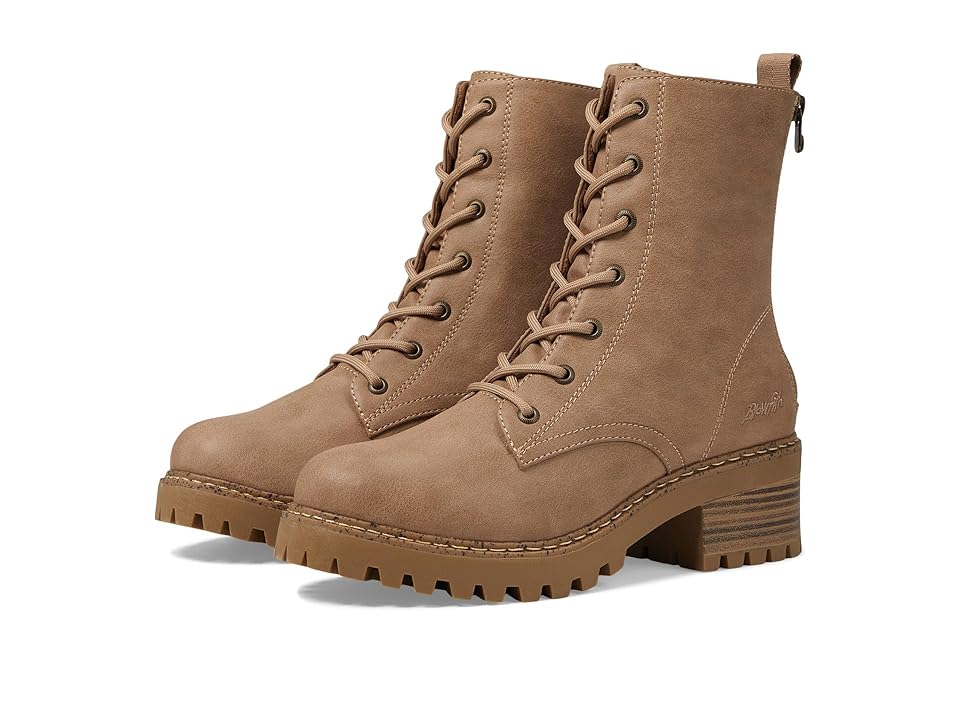 Blowfish Malibu Leith (Almond Redwood Vegan) Women's Shoes INTERNATIONAL SHIPPING