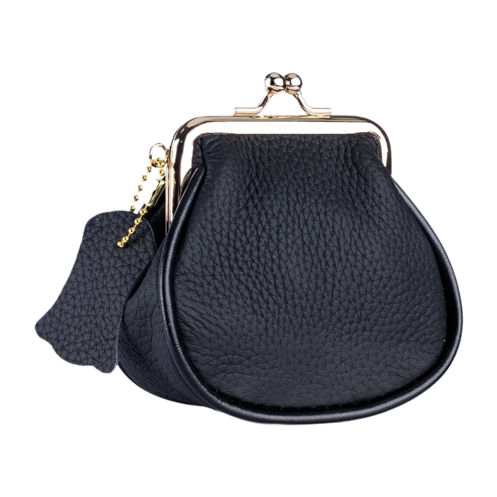 Small Wallet for Women PU Leather for Party Business Trip Outdoor Activities Black-image-32