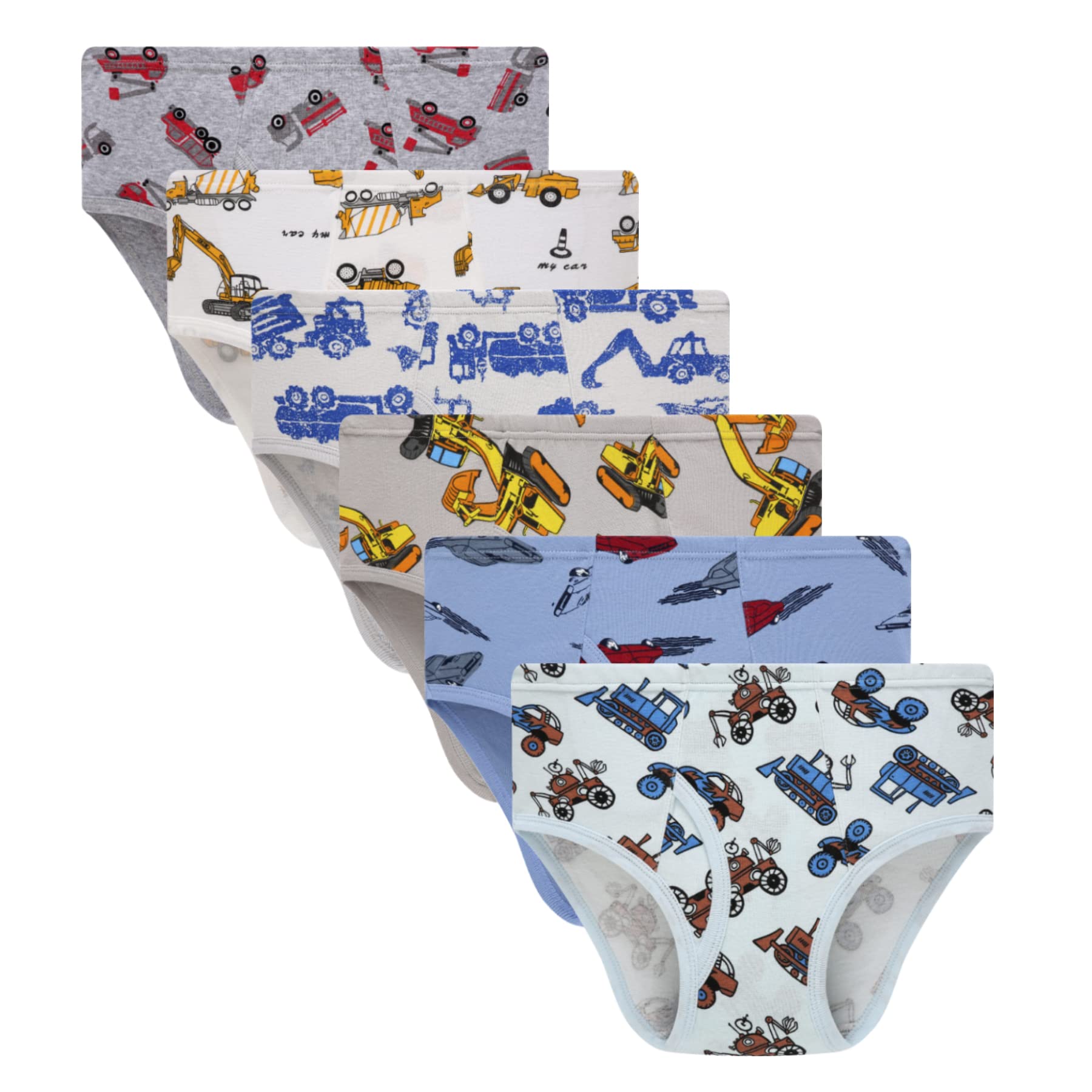 Family Feeling Little Boys' Cotton Boxer Brief Soft Underwear