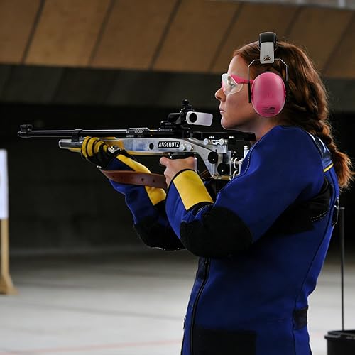 Miniatura 3 de HEARMOR Orejeras de protección auditiva para disparo con NRR 23 dB de reducción de ruido, orejeras de perfil bajo, auriculares para rango de tiro y