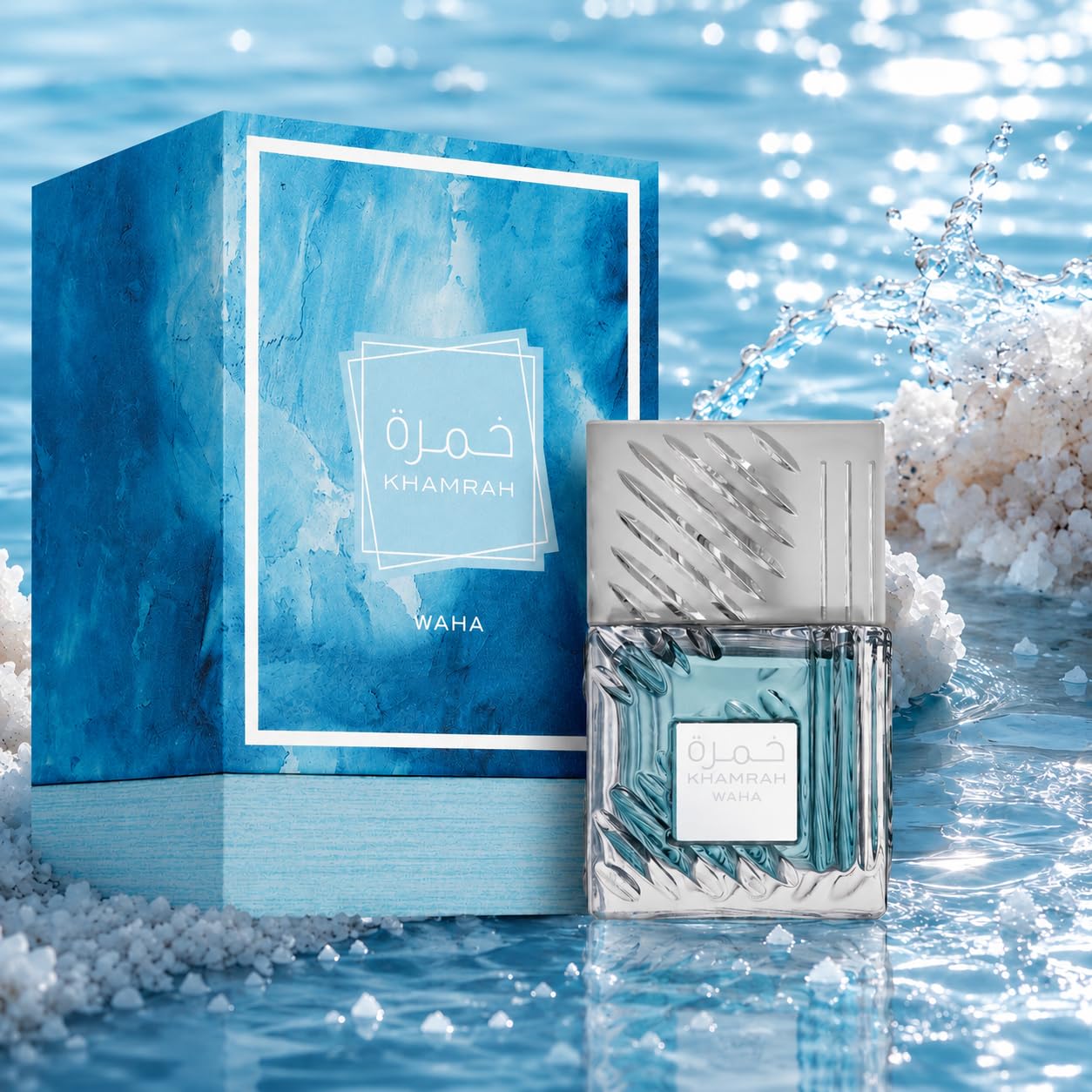 Khamrah Waha eau de parfum arabo unisex 100 ml | Campioncino in omaggio da 5 ml, Da borsetta