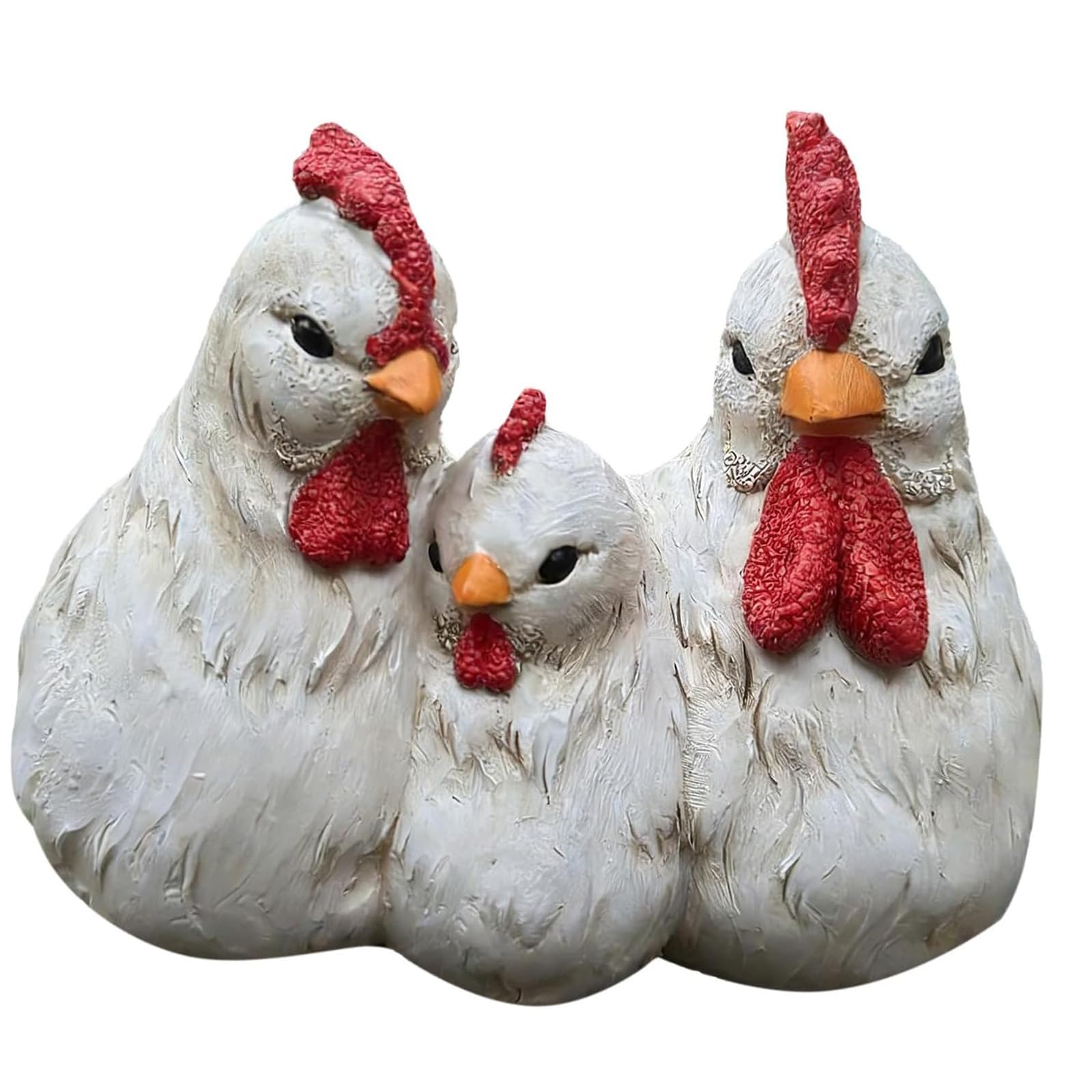 HZGFNBZ Farm Styles Chicken Planter Container Crafted From Resin Designed for Succulents and Tiny Potted Plant Tiny Green Plant Container