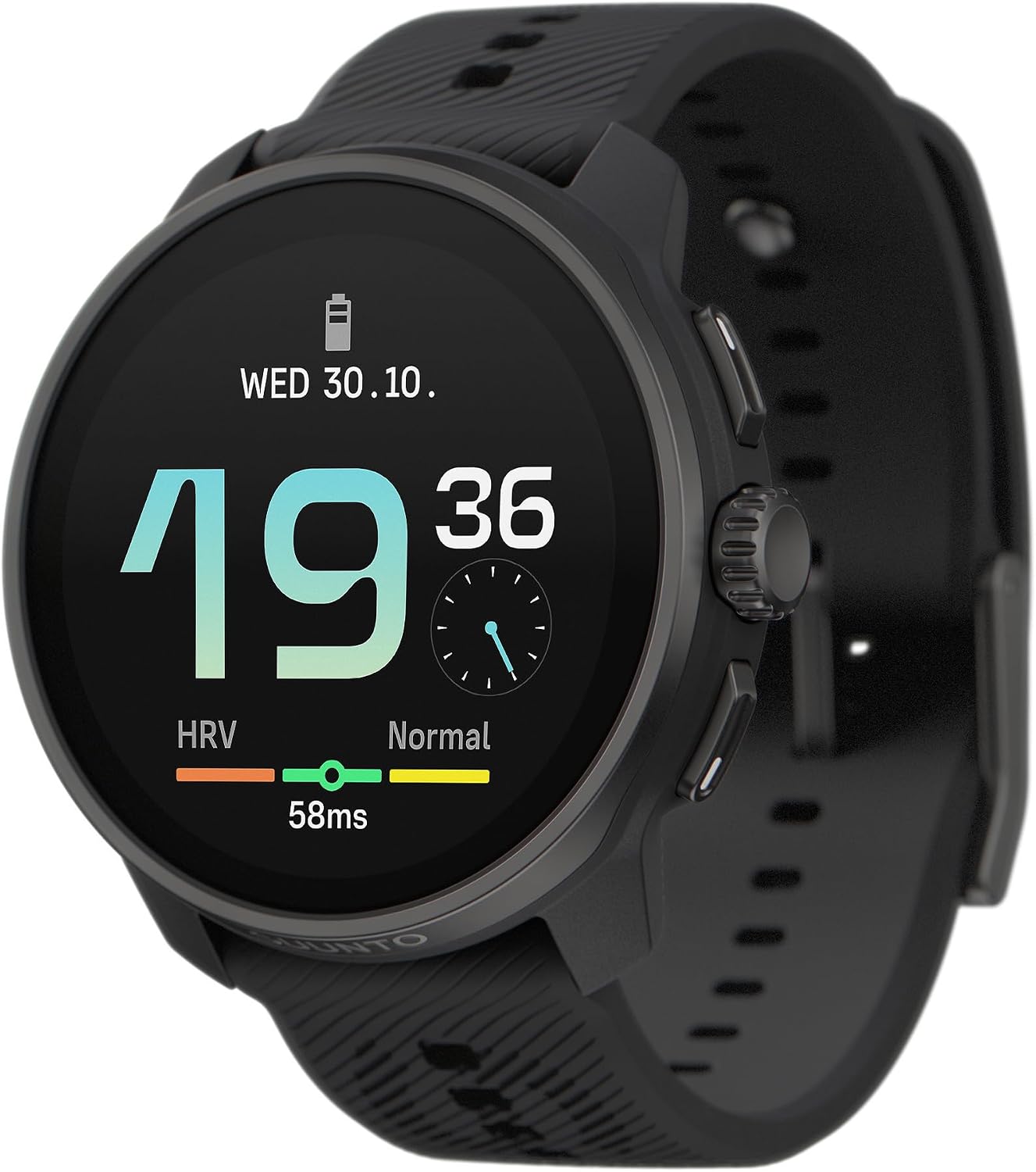 SUUNTO Race S GPS Sports Watch, 1.32” AMOLED 95+ Sports Modes, All Black