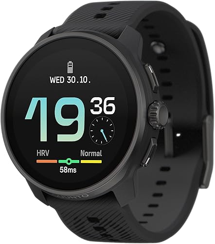 SUUNTO Race S GPS Sports Watch, 1.32" AMOLED Touchscreen w/Crown, 13 Days Battery Life, Training & Sleep Health Tracking, Dual-GNSS, 32GB Global Offline Maps, Lightweight for Running, All Black SUUNTO Race S GPS Sports Watch, 1.32" AMOLED Touchscreen w/Crown, 13 Days Battery Life, Training & Sleep Health Tracking, Dual-GNSS, 32GB Global Offline Maps, Lightweight for Running, All Black
