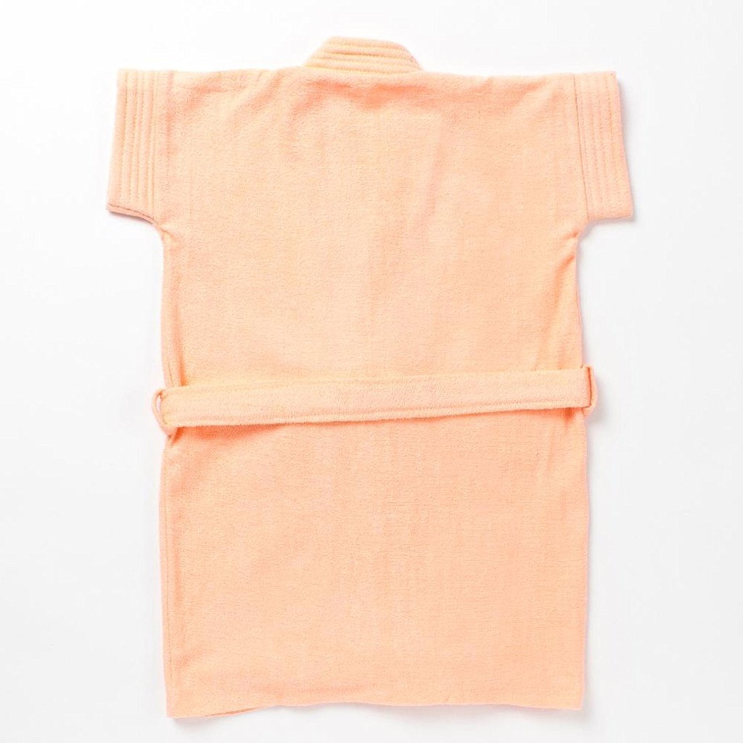SAND DUNE Kids Baby Girls Bathrobe | Terry Cotton Bathrobe Gown | Half Sleeves | Knee Length | Pocket with Waist Belt | Baby Girls Bathrobe - 1 to 4 Years Age - Image 2 thumbnail