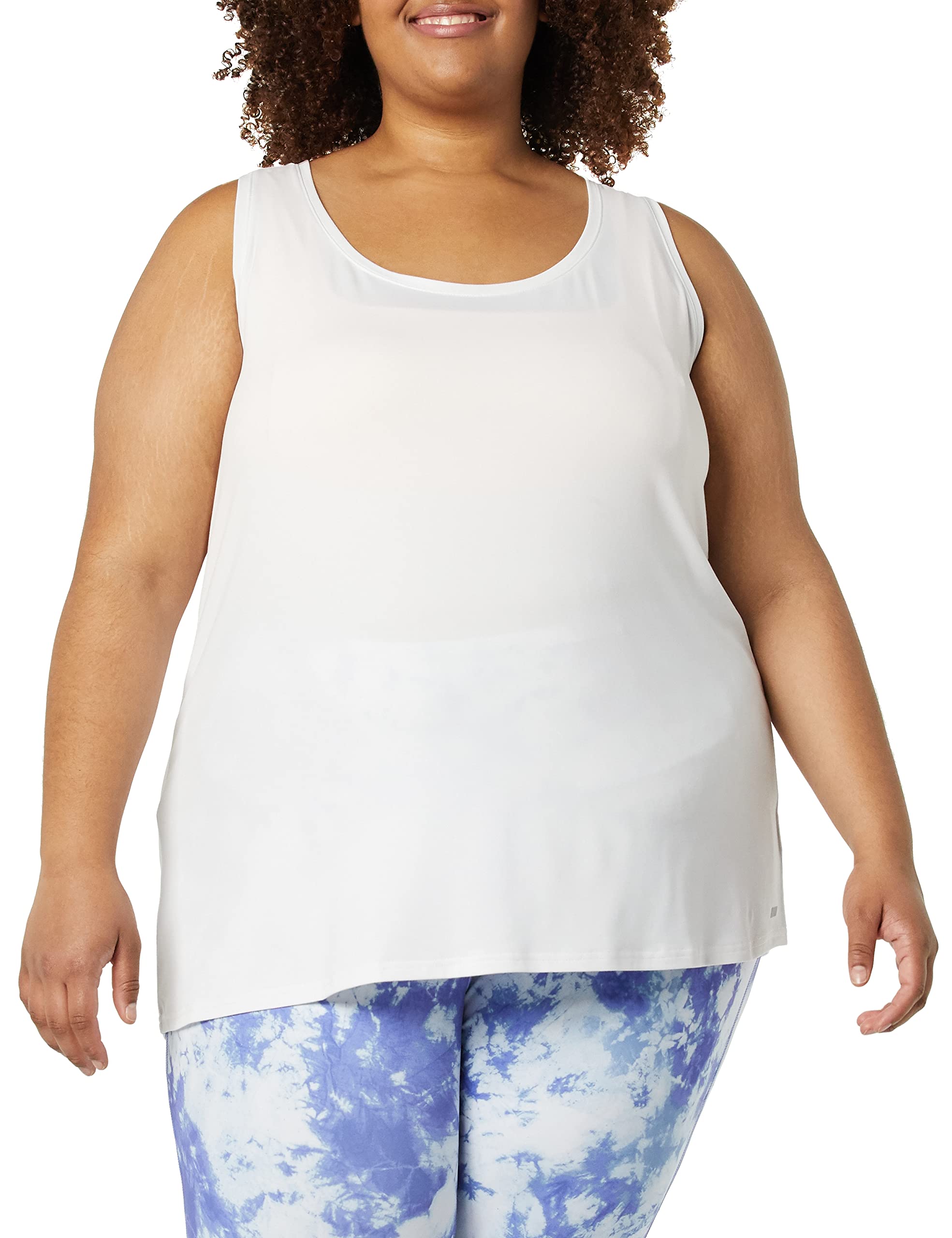 Amazon Essentials Top Deportivo Elástico de Entrenamiento, Secado Rápido y Espalda Nadadora (Tallas Grandes) Mujer, Paquetes Múltiples — view 27