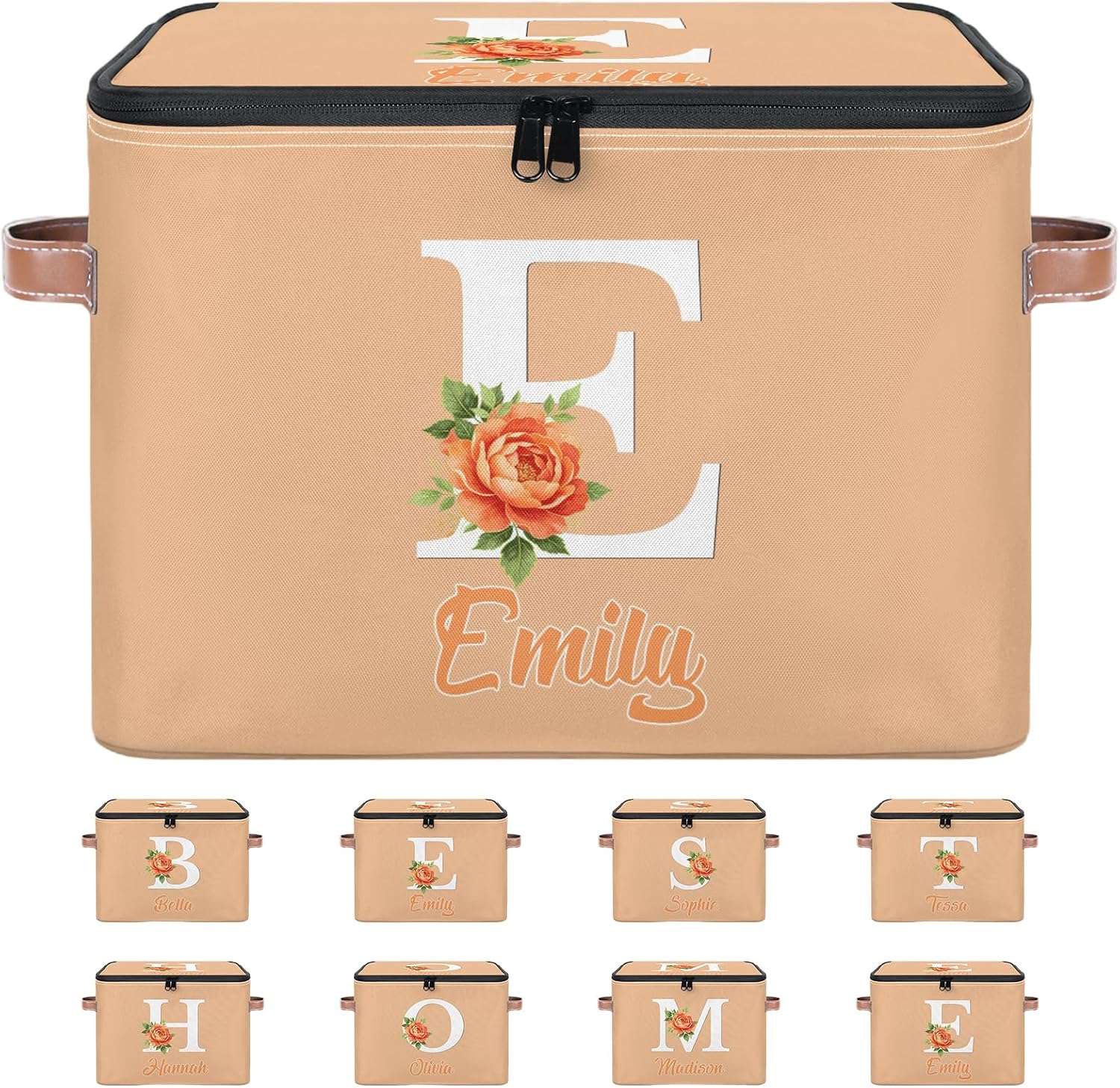 Customized Decorative Storage Boxes with Lid and Handles
