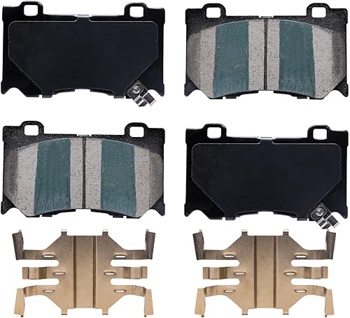 Miniatura 364 de Detroit Axle - Pastillas de Freno Delantero para Ford Fusion Lincoln MKZ Zephyr Mercury Milan Mazda 6, Pastillas de Freno Cerámica Reemplazo