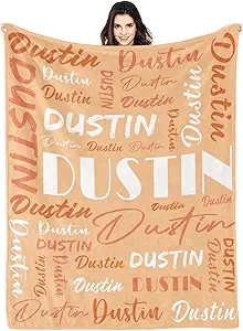 Personalized Blankets for Kids with Names Customized Blankets with Name for Adult Custom Blanket Gift for Birthday Christmas Valentines Day Gift