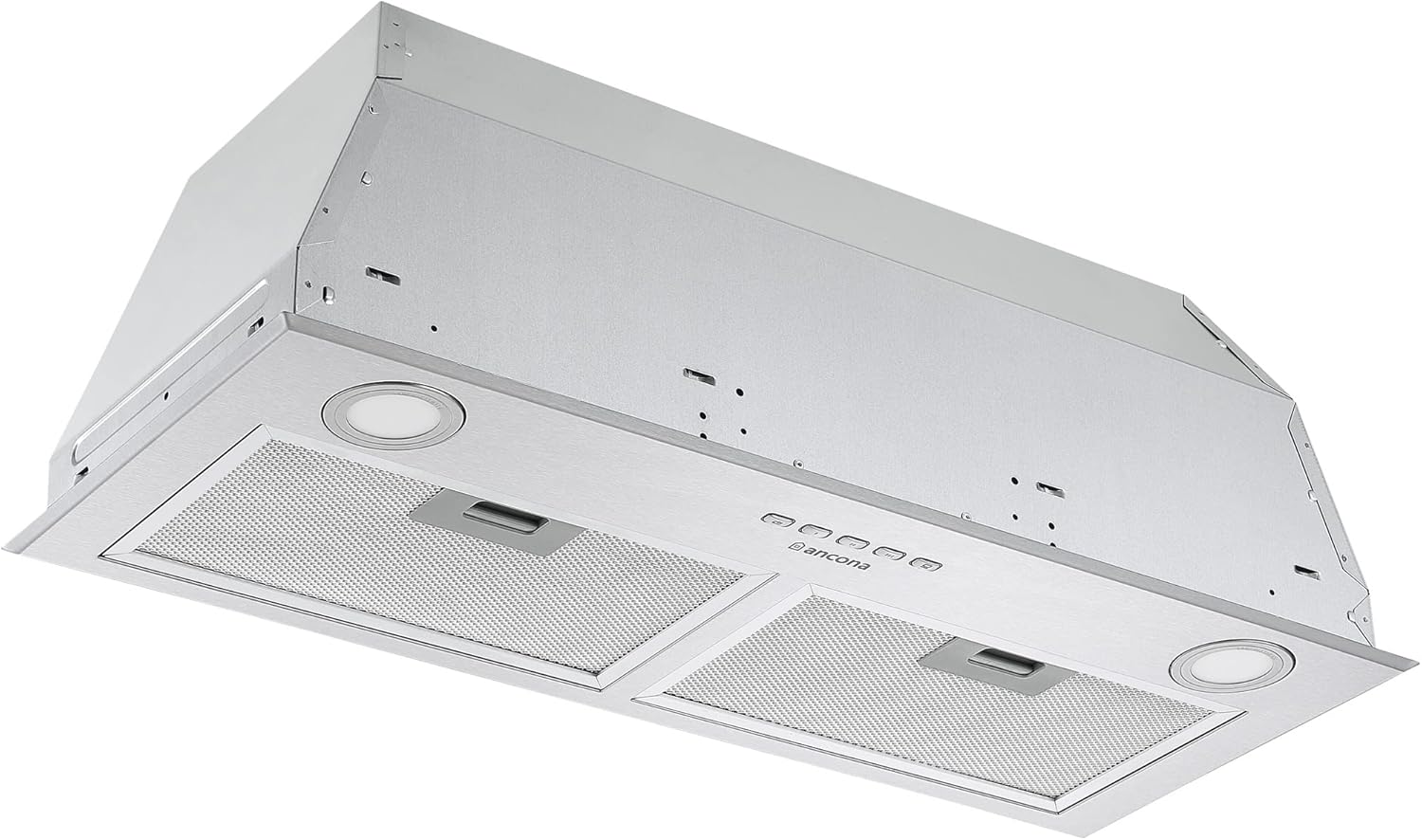 Ancona AN-1371 28.5” 440 CFM Ducted Insert Range Hood in Stainless Steel