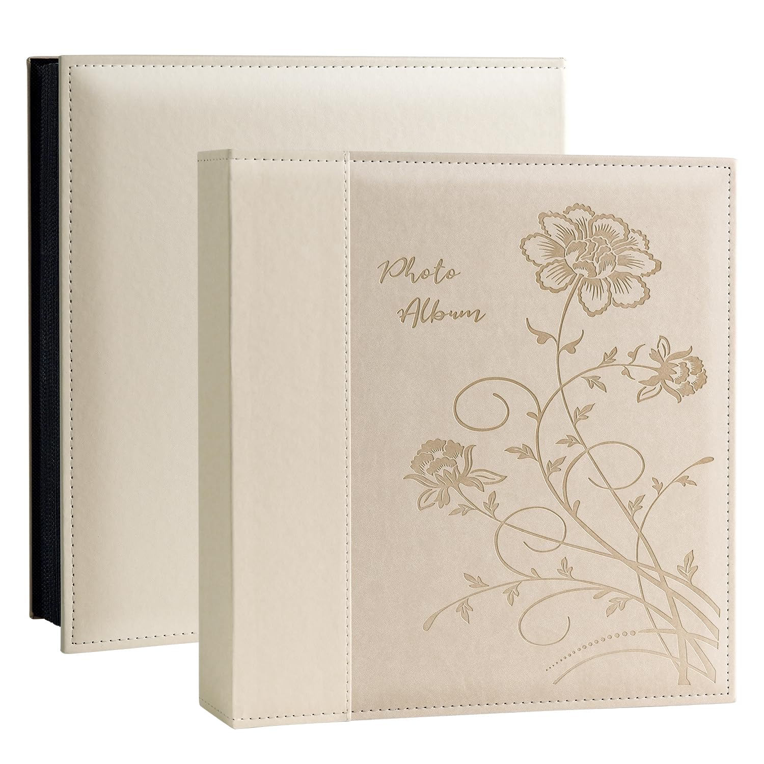 Album Photo Miaikoe Pour 1000 Photos 10x15 Cm - Couverture Cuir (Format Paysage Et Portrait)