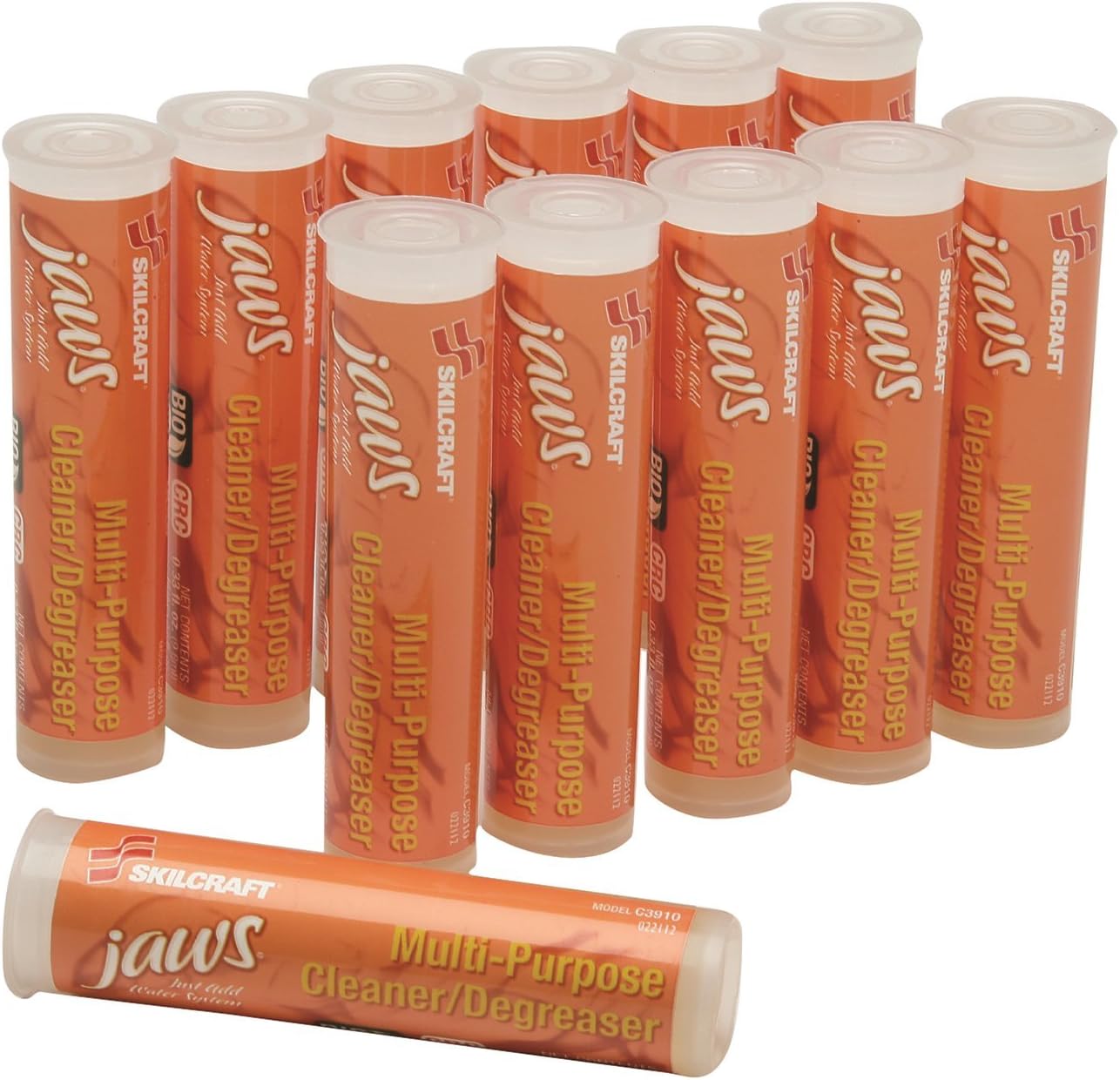 AbilityOne - JAWS – Just Add Water System Refill Cartridges - Multi-Purpose Cleaner 7930-01-600-5753, 7930-01-600-5753