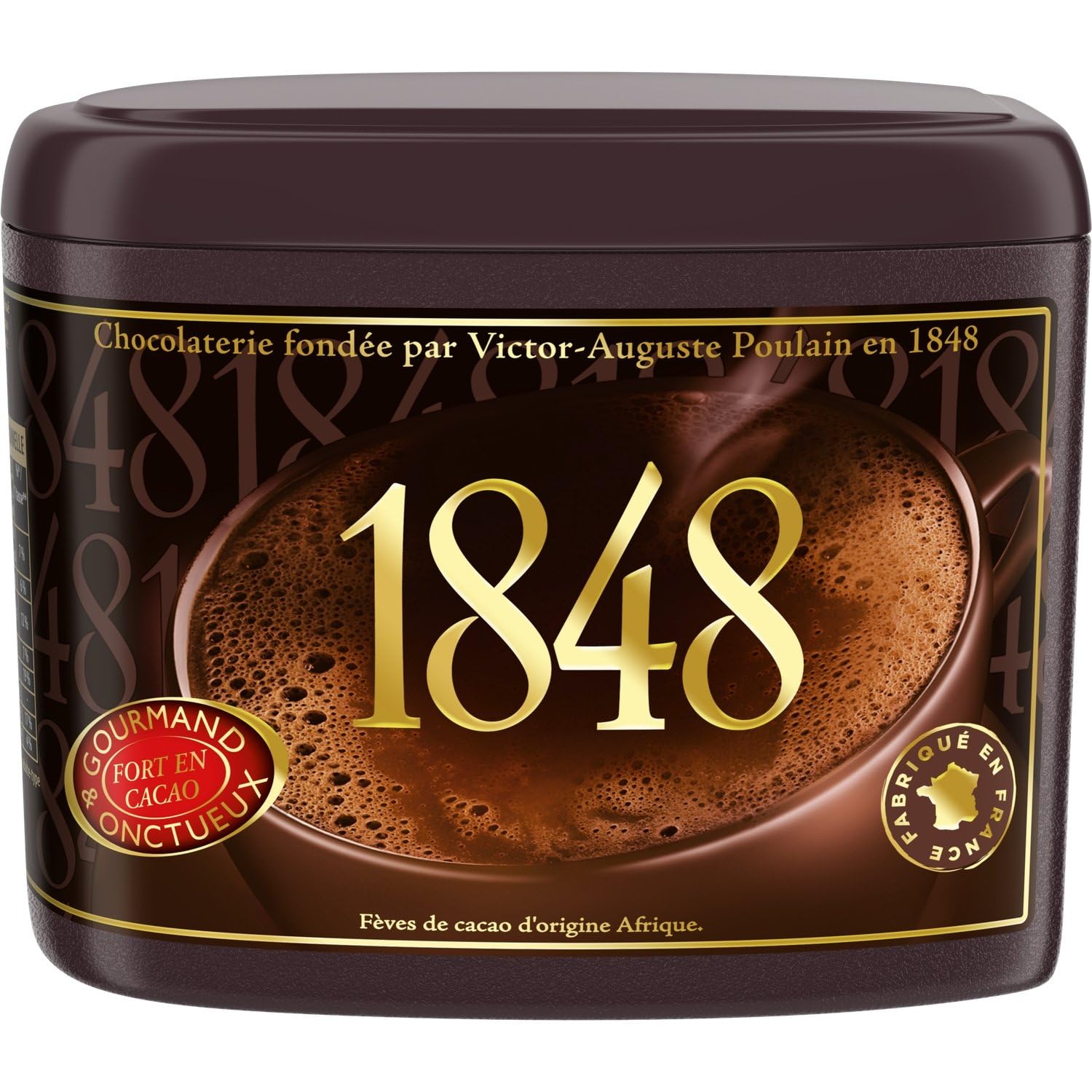 POULAIN – Poudre de Chocolat Riche et Onctueuse, Parfaite pour Boissons Gourmandes (450g) - lot de 3 - Vendu par Lot