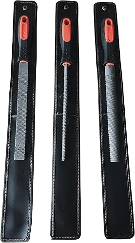 Miniatura 2 de Juego de archivos de metal, 5 piezas, 10 pulgadas, lima de acero de alto carbono, trabajo para metal, madera, plástico