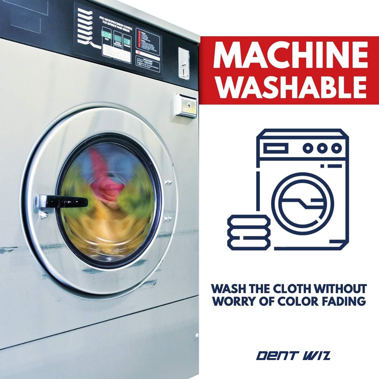 10-Pack Black Microfiber Towels for Car Cleaning Highly Absorbent Scratch-Free Polishing and Waxing Cloth for Auto Surface Interior — view 4