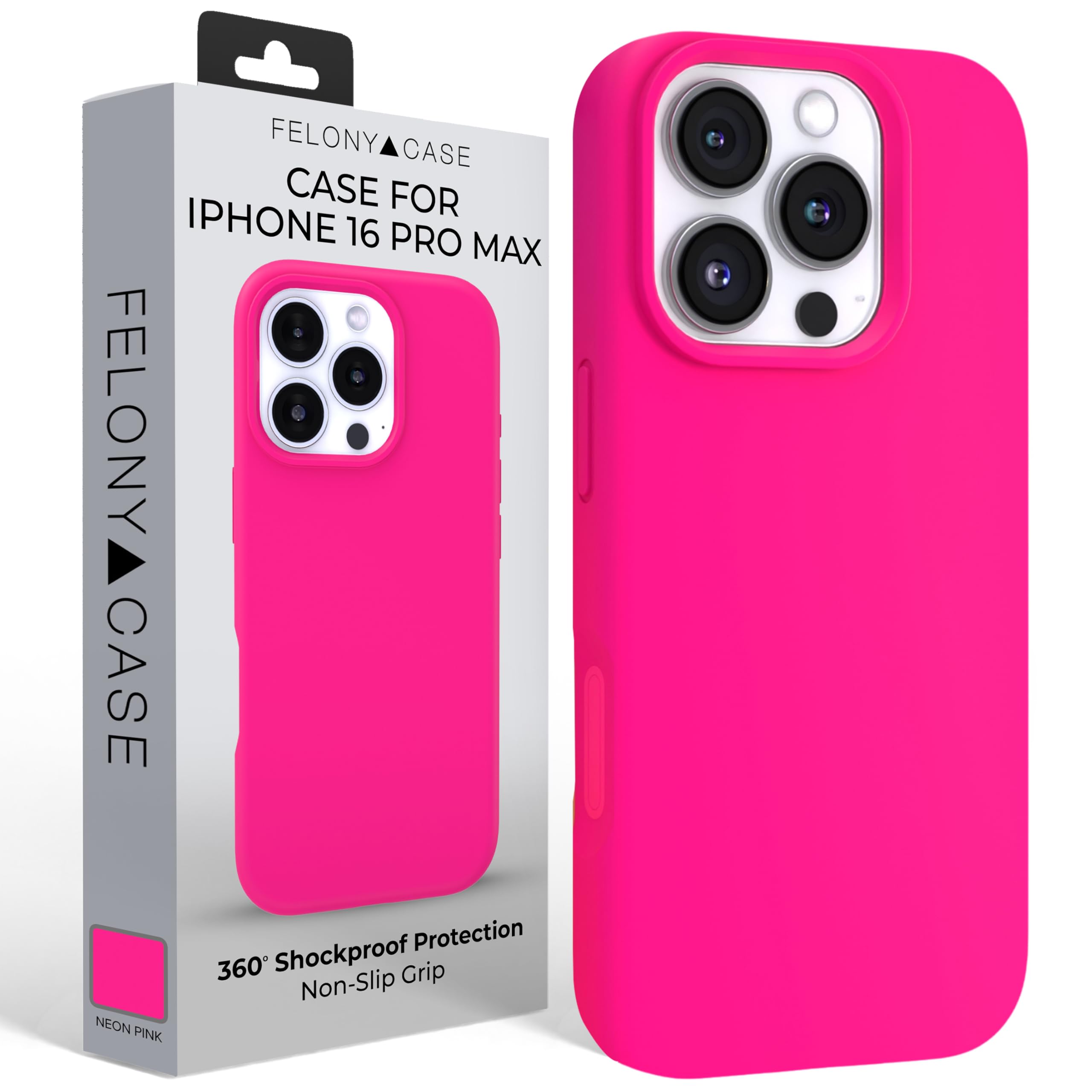 Amazon.com: FELONY CASE for Apple iPhone 16 Pro Max Case - Liquid