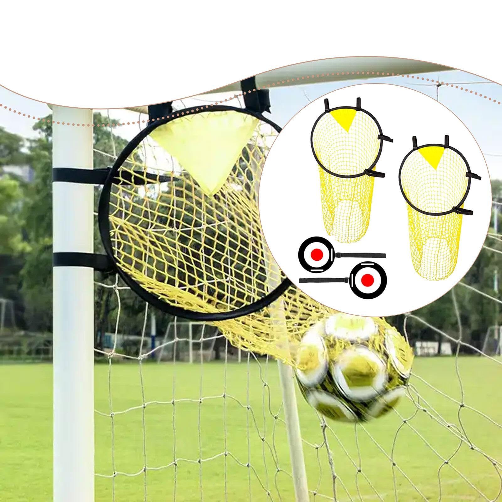 Bersaglio Tiro Calcio 4 Pezzi Leggero | leggero e trasportabile, rapido montaggio, visibilità ottimale