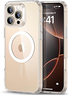 ESR for iPhone 16 Pro Max Case (4 in 1) Set, Translucent Matte Case with Screen Protector, Compatible with MagSafe, Military-Grade Protection, Classic Series, Clear