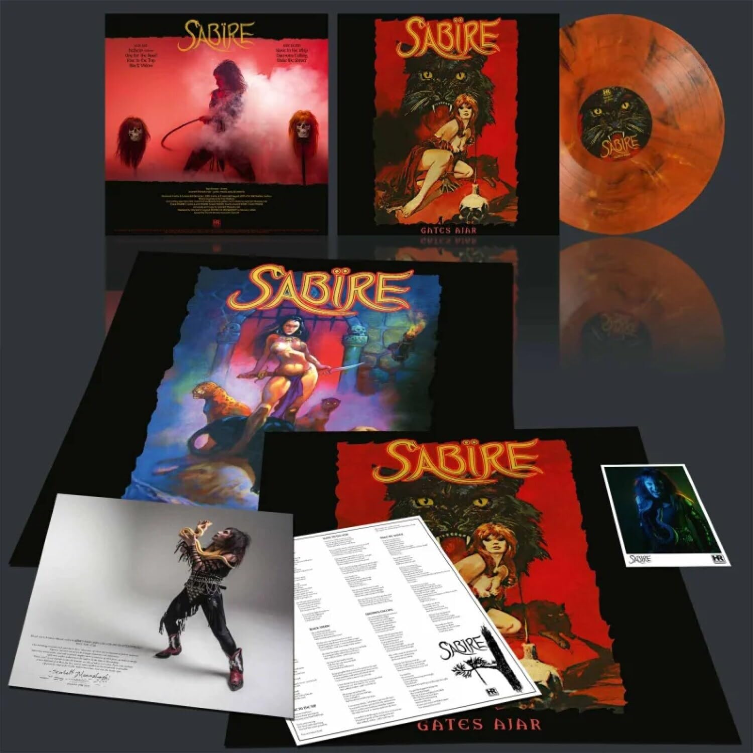 Sabire Gates Ajar (marble Vinyl) LP New 4251267721696