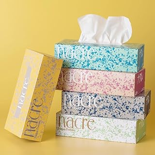 ティッシュペーパー ナクレ 15箱 (15) しっとりと柔らか肌触り、上質で丈夫なティッシュボックス