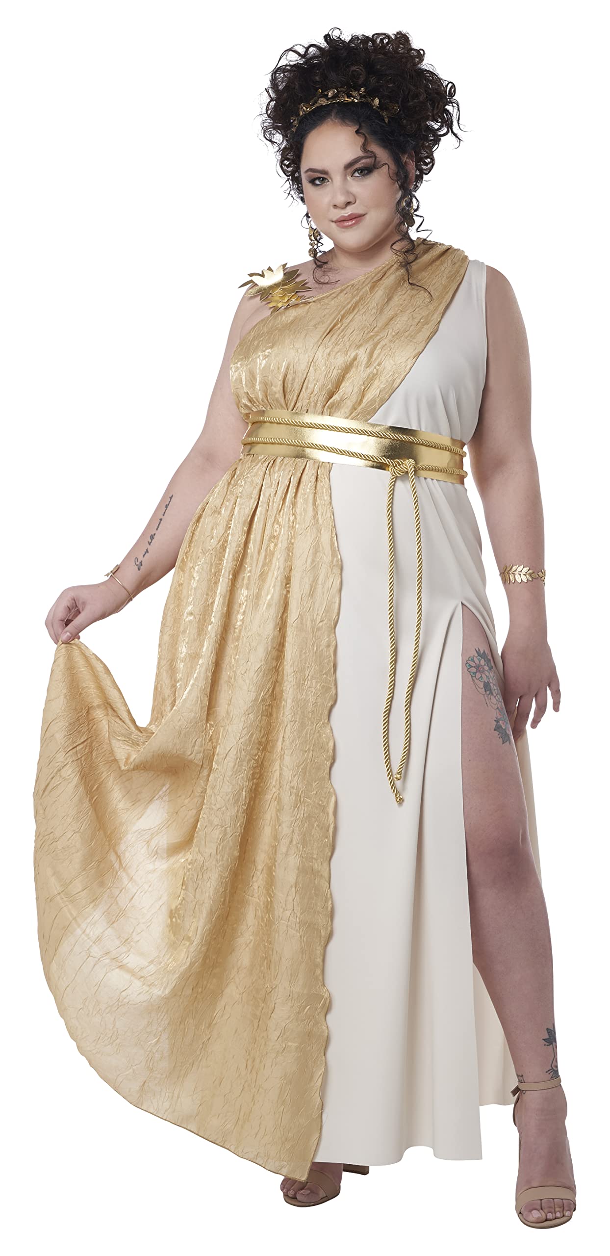 California Costumes Womens Golden Goddess Plus Size