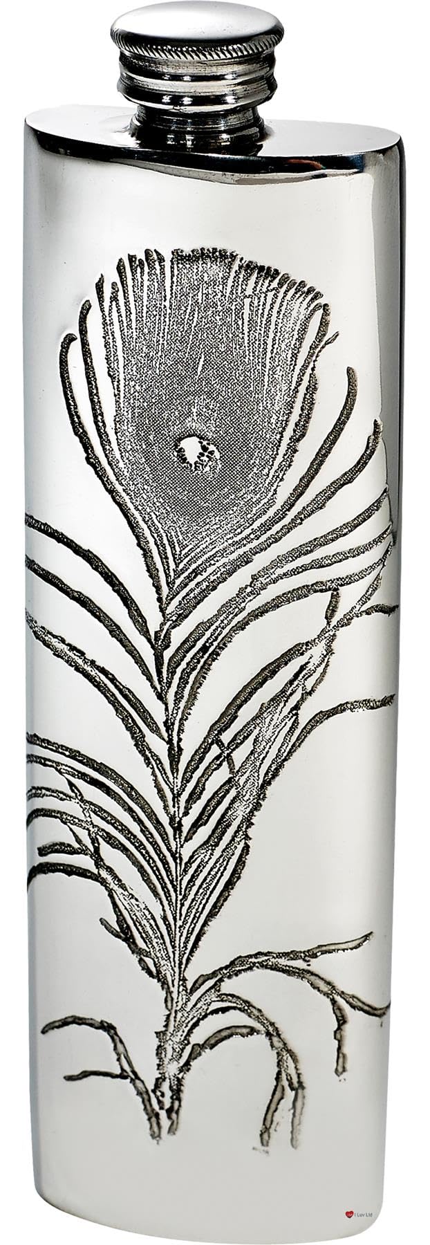Flacon de hanche en étain gravable idée cadeau coffret fiole 3 oz