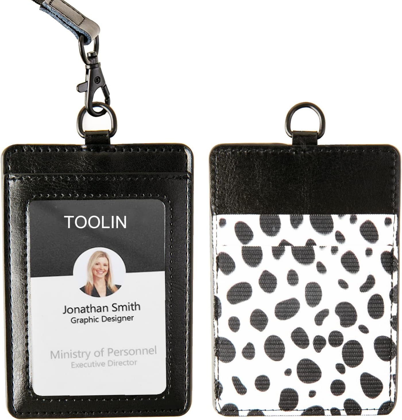 Saashi Credit Card and ID Badge Holder with Lanyard main image 1