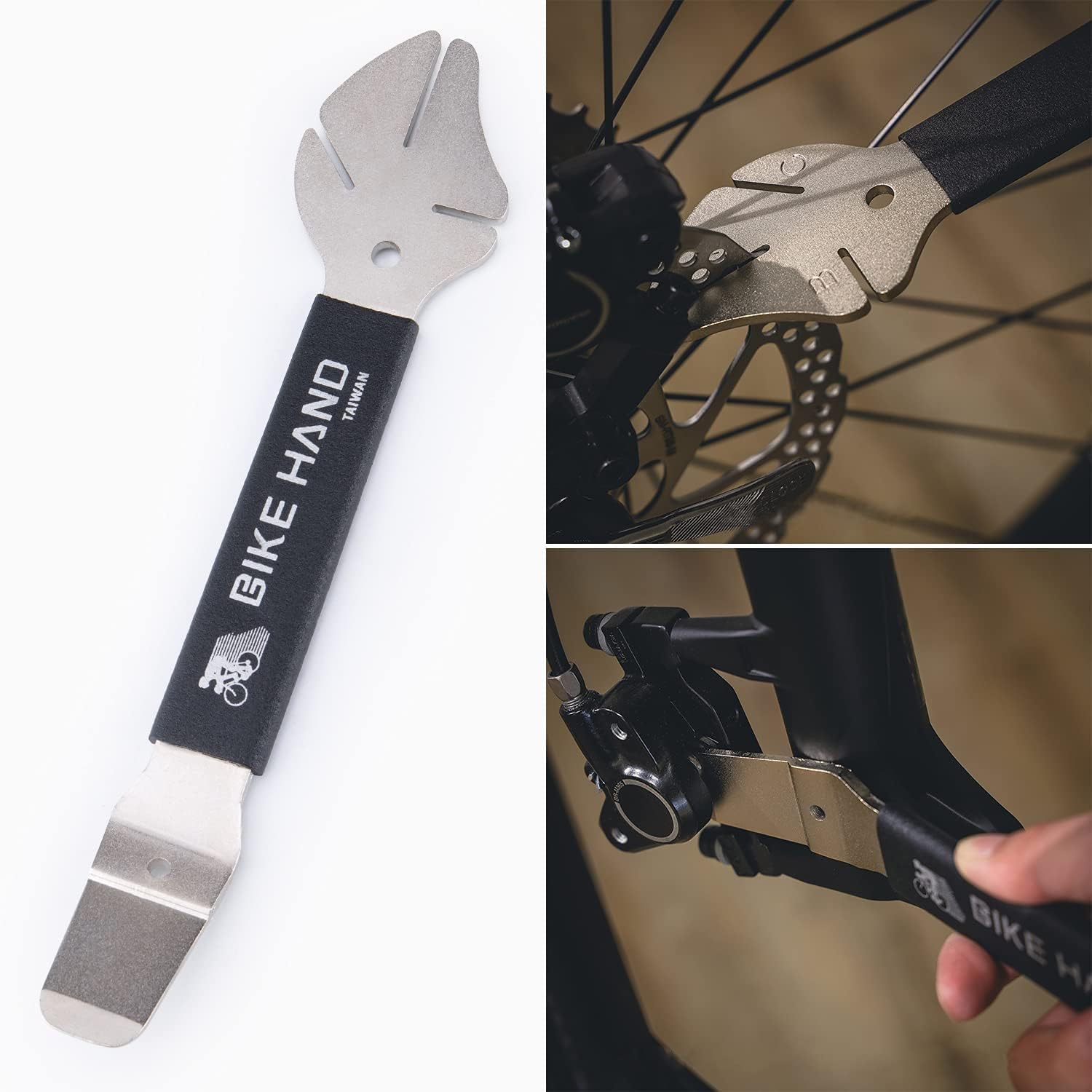 BIKE HAND Set di attrezzi di riparazione bici – Set di attrezzi multifunzione 34 pezzi per bici da corsa e mountain bike con cassetta degli attrezzi