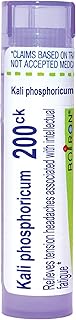 Boiron Kali Phosphoricum 200CK, Homeopathic Medicine for Headache, White, 80 Count