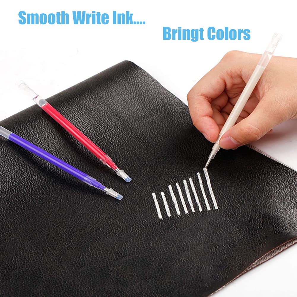 BBLIKE Stylos Effaçable, 8PCS Stylo Roller Effaçable et 8 Recharges de