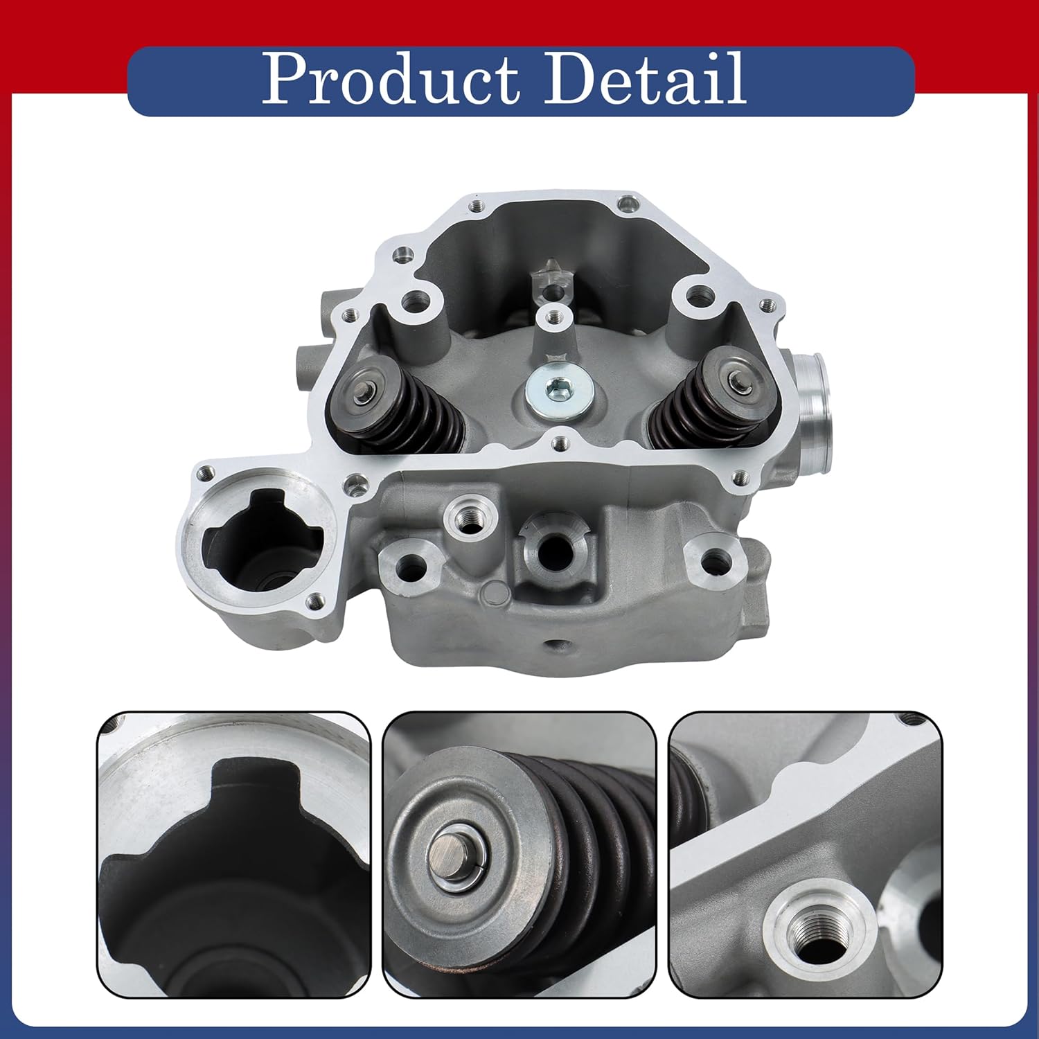 Cylinder Head Replacement for Honda Foreman 500 TRX420 TRX500 SXS500 2009-2015 2016-2024 Replacement for 12200-HP7-A01