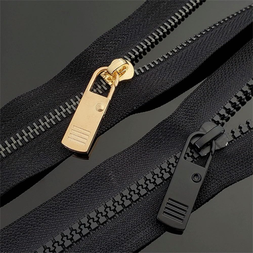 100 Uds tirador de cremallera de repuesto tirador de cremallera instantáneo desmontable para equipaje ropa mochilas abrigo DIY costura cabeza de cremallera-aleatorio