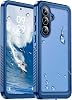Red2Fire Compatible con Samsung Galaxy S26 Plus Funda Impermeable con Protector de Pantalla y Cámara Integrado IP68 Submarino Cuerpo Completo Militar a Prueba de Caídas Anti-Golpes Translúcida Mate - Azul 1