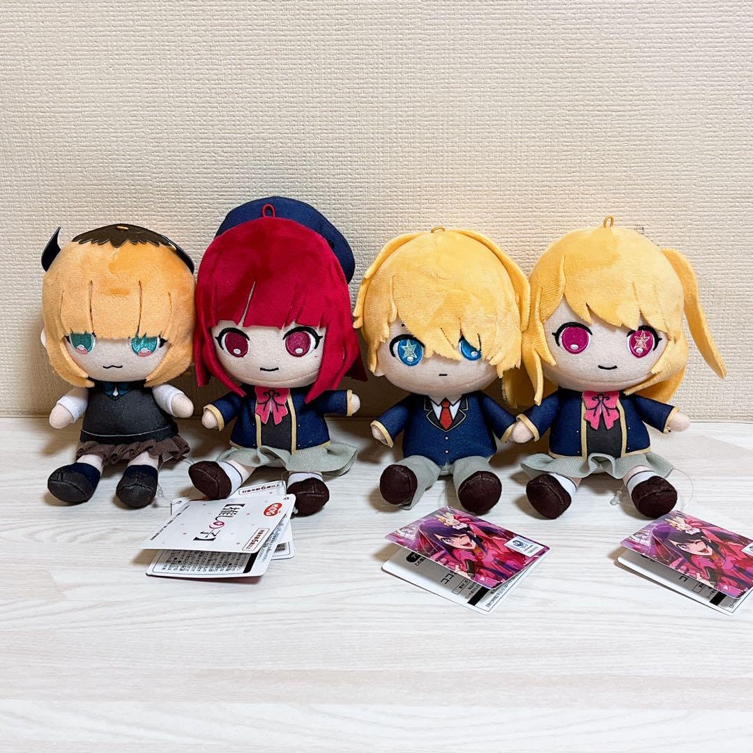 Amazon.co.jp: の子 ココぎゅっと ぬいぐるみ 全4種 セット アクア