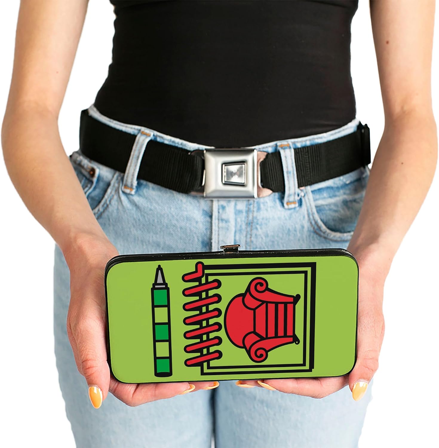 Buckle-Down Men's Hinge Wallet-Blue's Clues, 7" x 4"