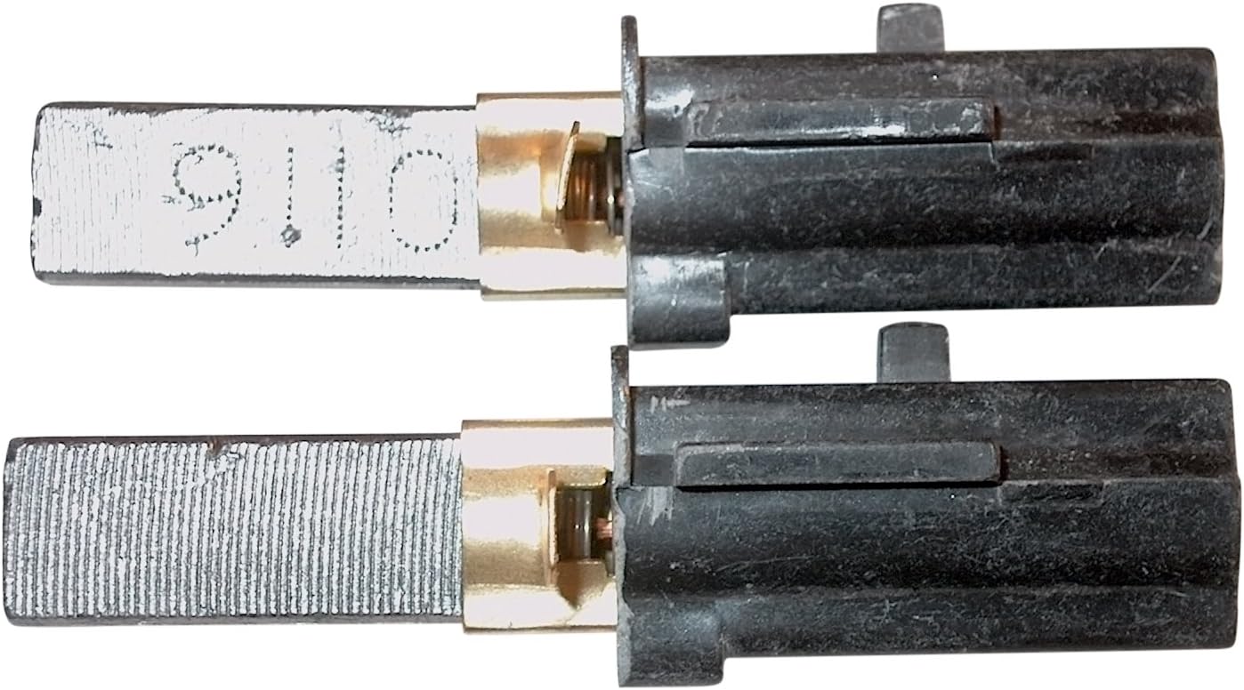 Commutator carbon brush set