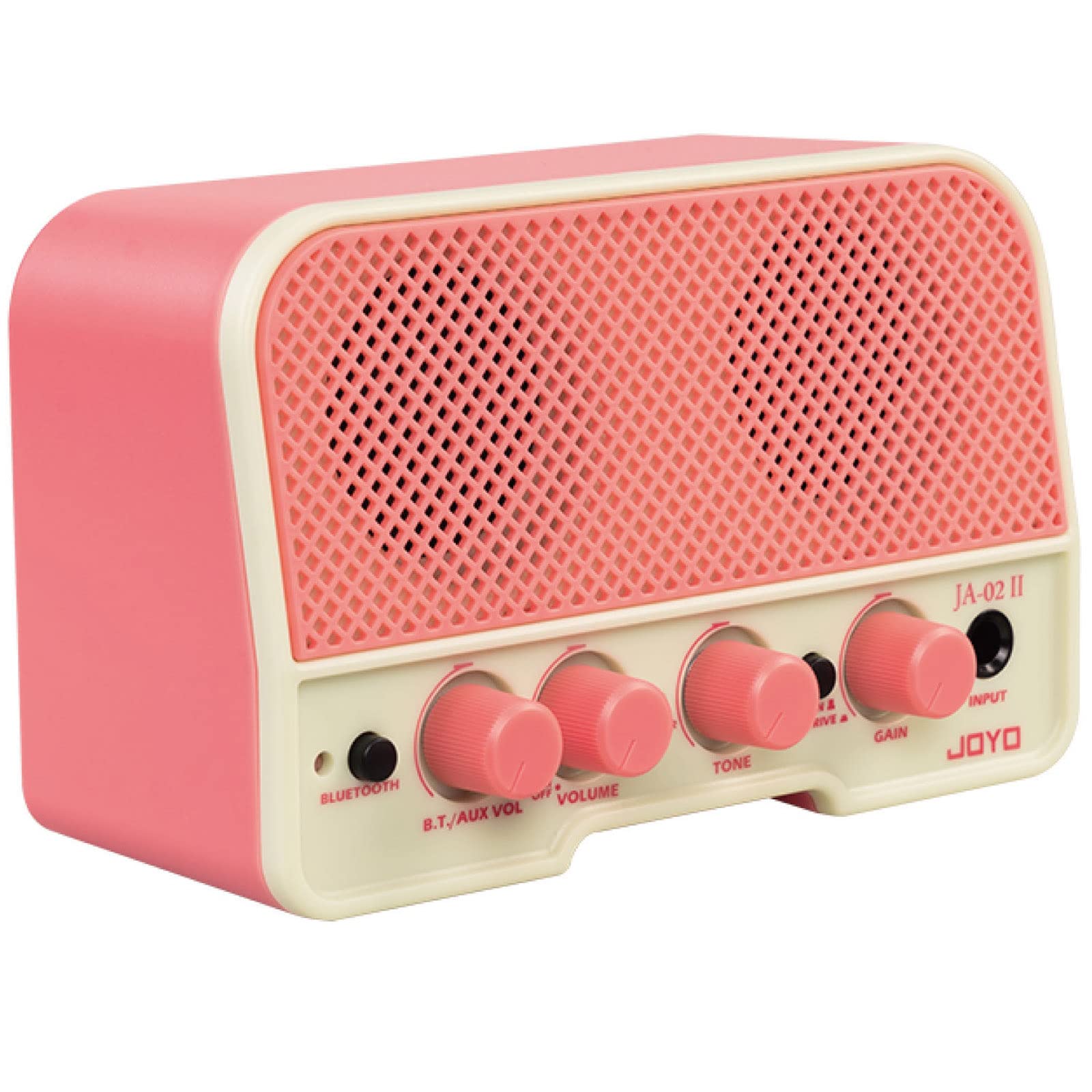 Amazon.co.jp: JOYO Bluetooth搭載 5W 充電式ミニアンプ JA-02 II PINK