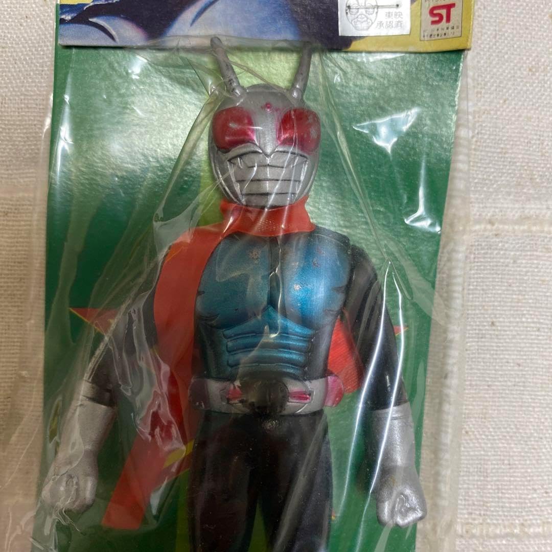 仮面ライダー　スーパー1 ソフビ　ビクトラー　当時物　年代物 スーパー1 ビクトラー ソフビ Yahoo!オークション -「仮面ライダー