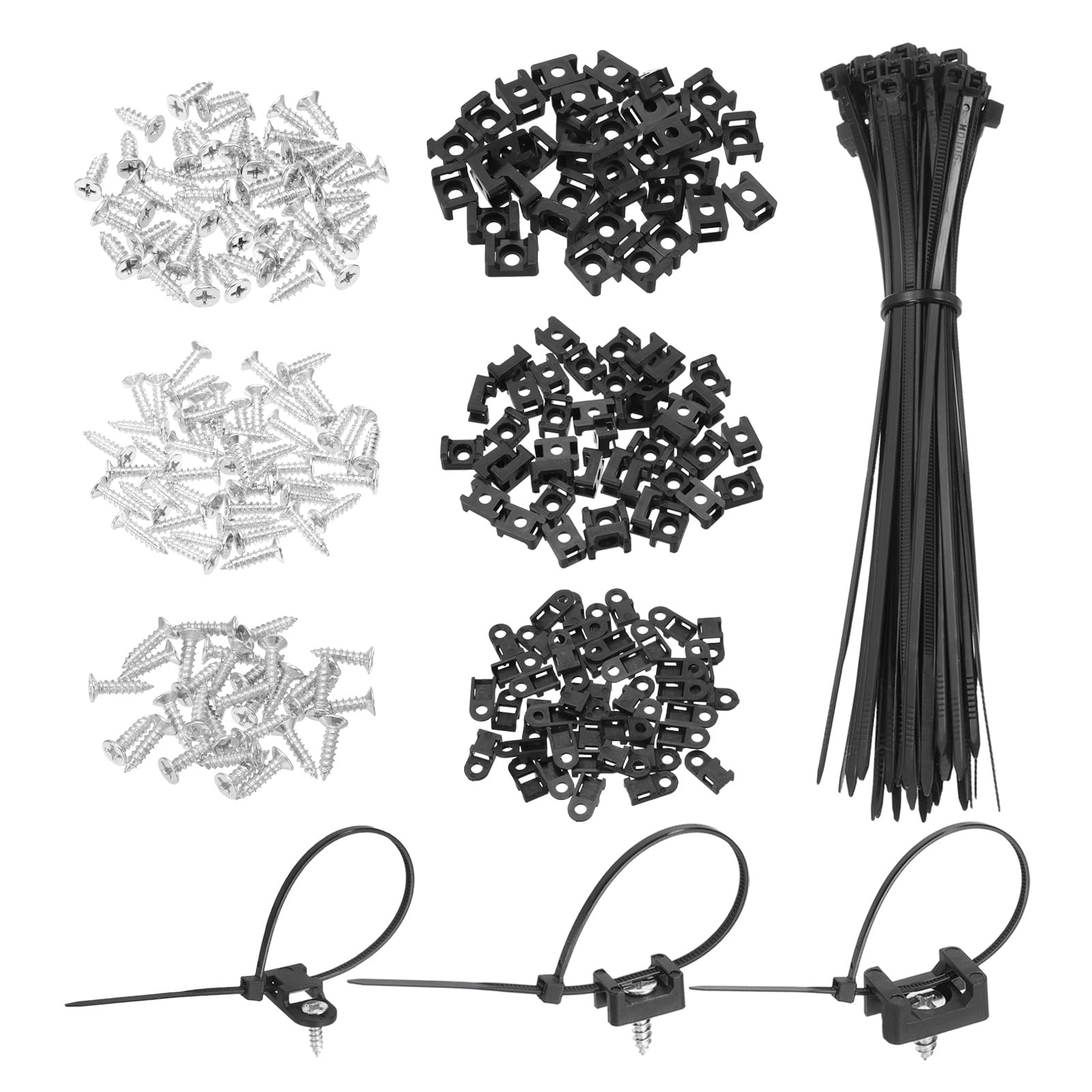 Supports de fixation de câble de 1,9 cm 1,5 cm 2,3 cm pour pinces de fils