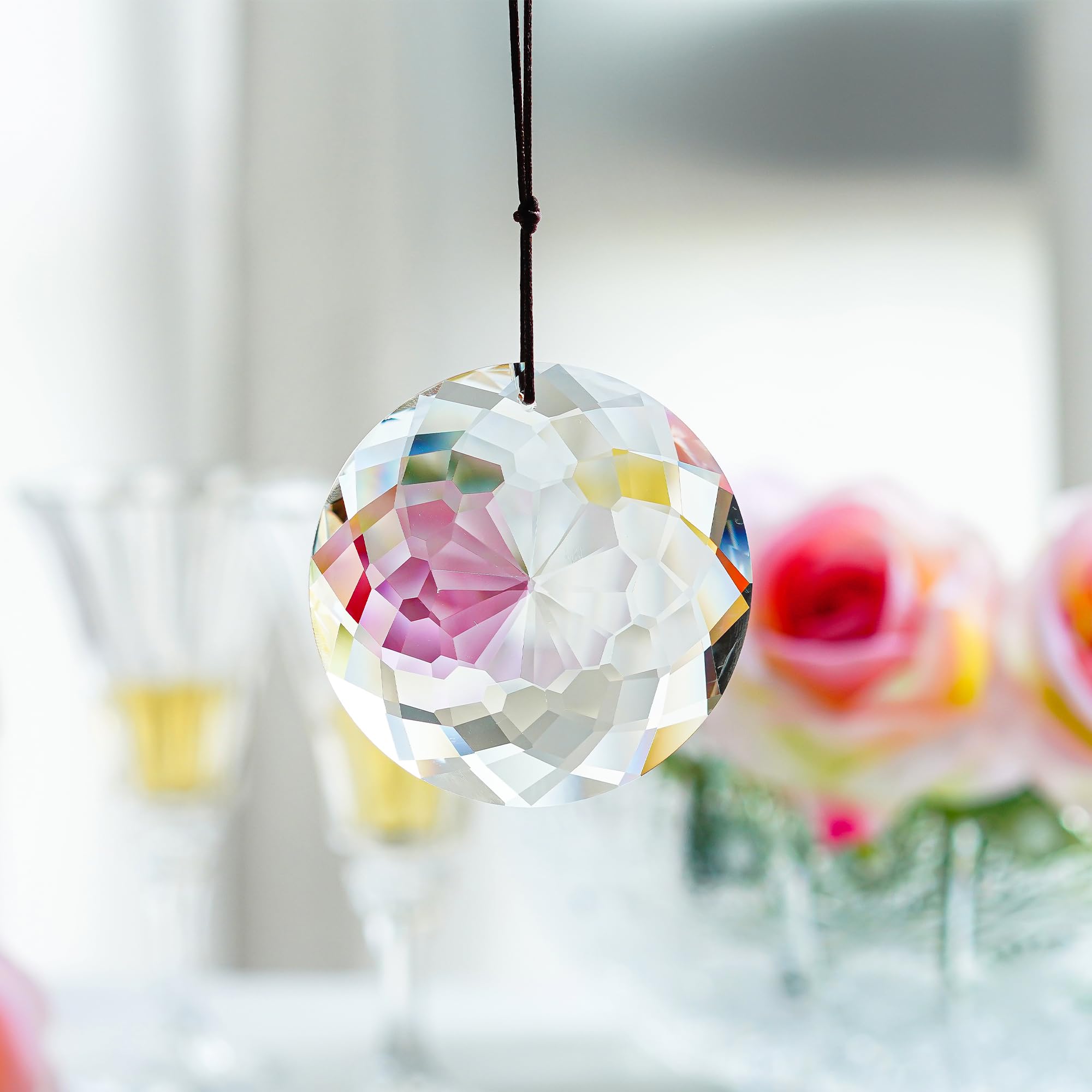 Attrape-Soleil,icyant Attrape-rêves En Cristal Suspendus De Prisme De - 12