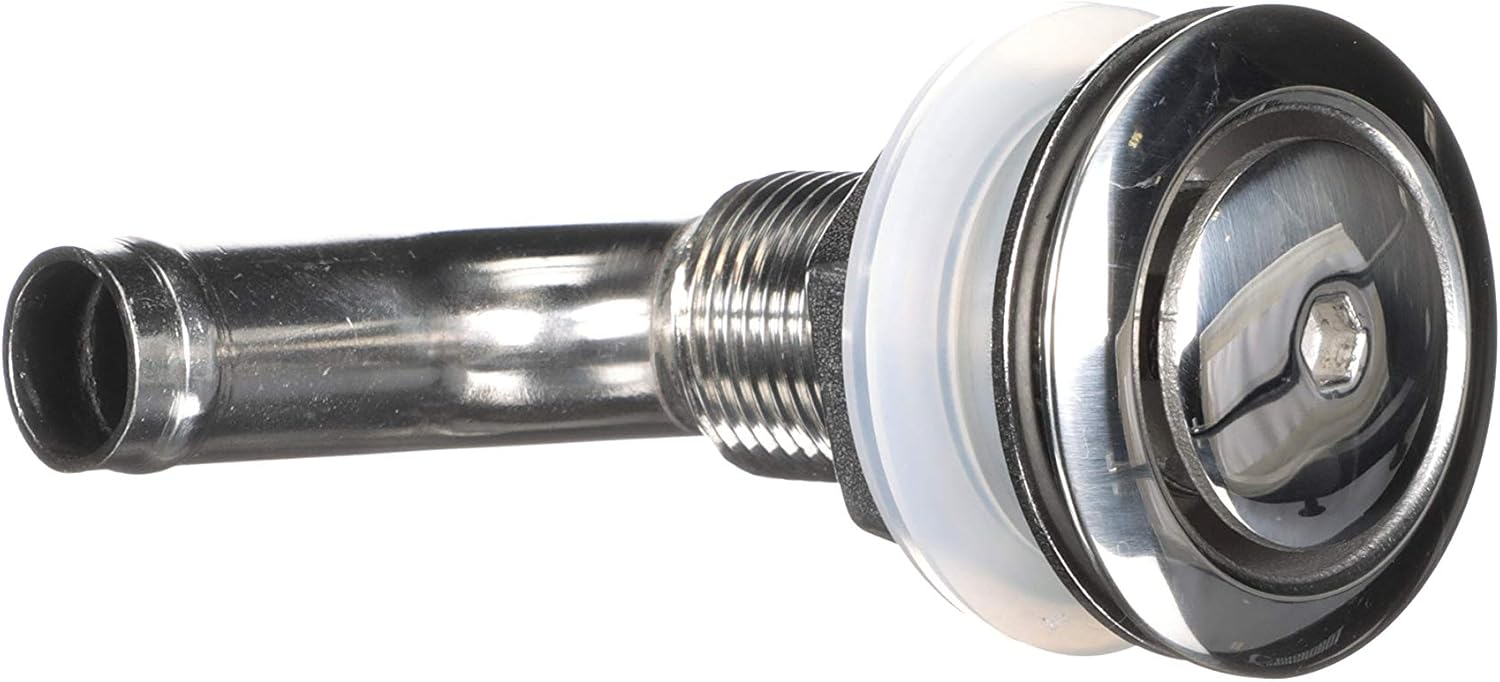 Attwood Enhanced 316 Stainless Steel Alloy Flush-Mount Fuel Vent