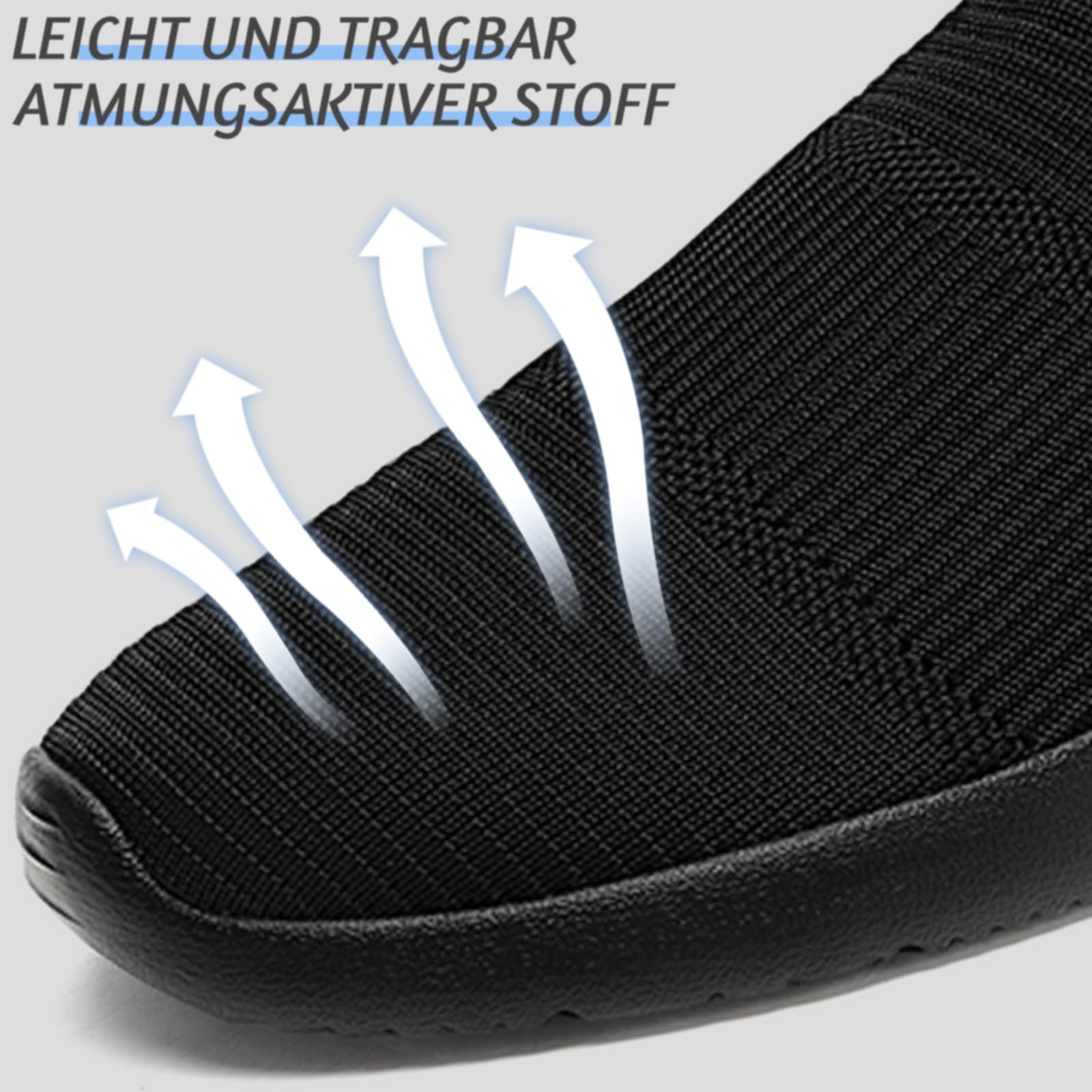 Sneaker Uomo Infilare Slip on Sneakers Scarpe Senza Lacci Scarpe da Running Corsa Leggero Corsa Camminare Scivolare Scarpe da Ginnastica Outdoor Jogging Sportive Scarpe