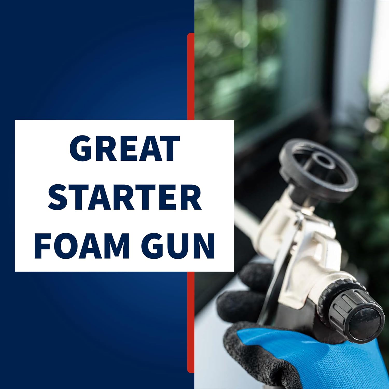 Precision Max Foam Spray Applicator Gun, PU Insulating Foam Applicator Gun for Precise Dispensing, Heavy-Duty Professional Foam Gun for Construction and Home Improvement (2 Pack)