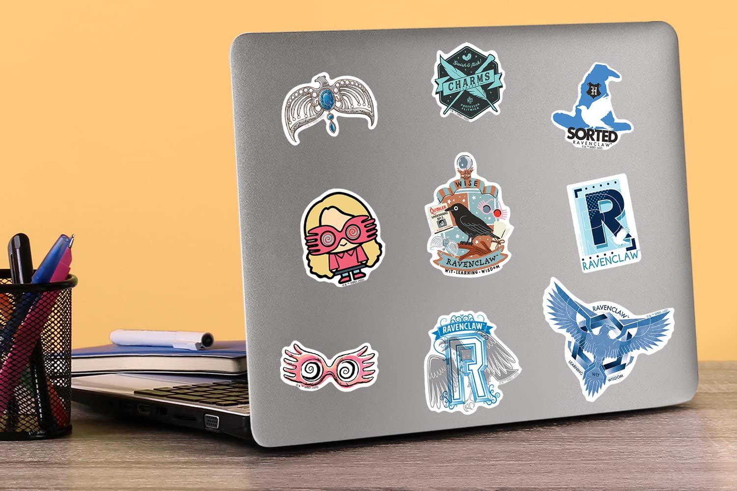 Harry Potter Ravenclaw Aufkleber Pack 50 Stück – Gestanztes Vinyl Für Laptop, Flasche & Mehr