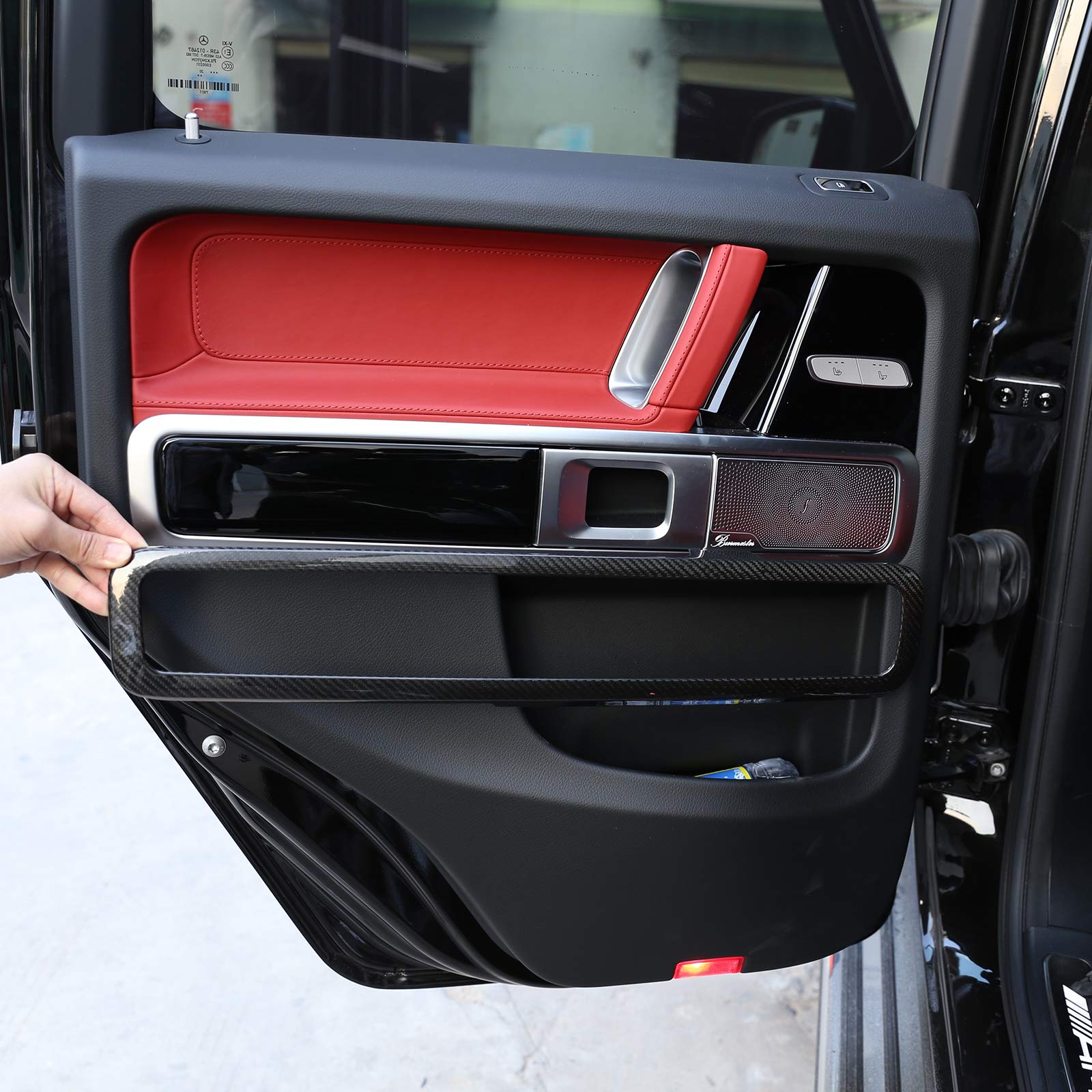Fibre de carbone pour poignées Benz Classe G W463 finition prestige