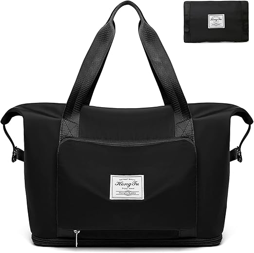 Amazon.co.jp ALLMIRA Carry On Bag, Folding Boston Bag, Large Capacity