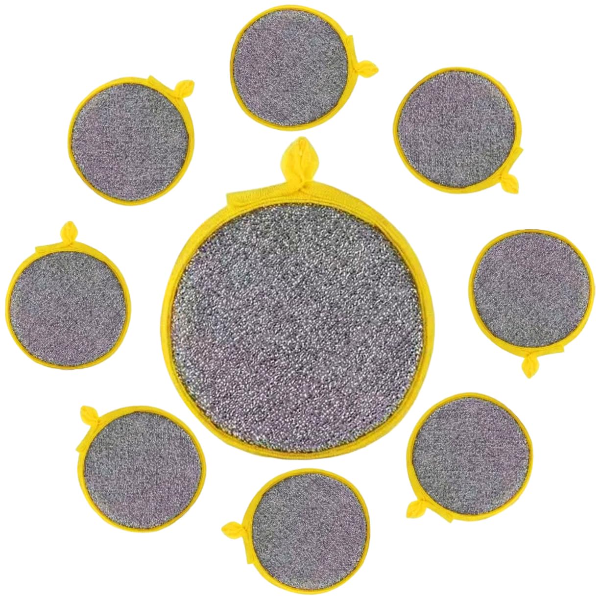Amosfun 60pezzi Spugne Per Lavare Piatti Spugne Doppio Lato Per Pulizia Efficiente e Rapida Anti-grease e Resistenti Per Cucina e Casa