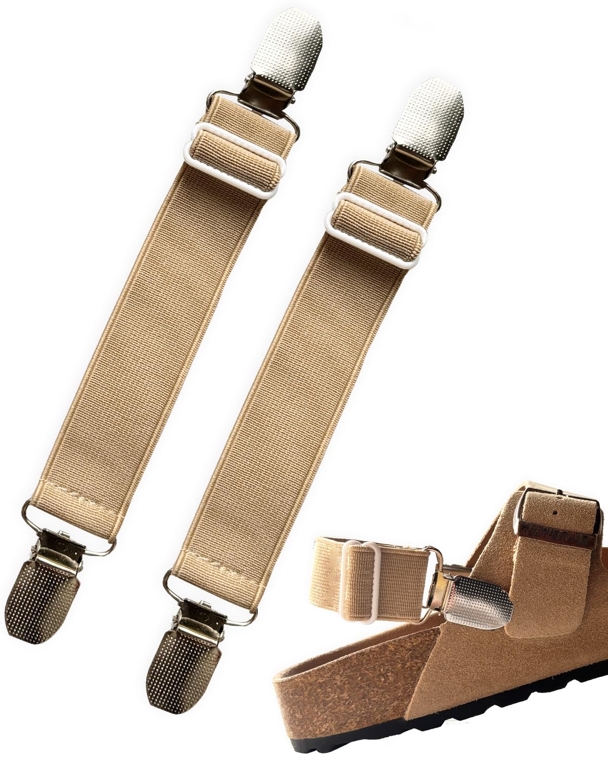Heel Straps for Arizona Mules and Clogs EVA Slide Sandals Men and Women Shoes Clogs Platform Slippers-image-30